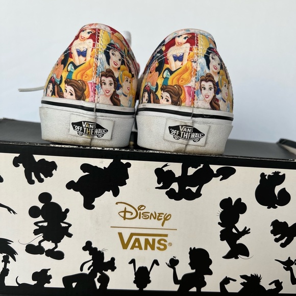 Disney Vans LIMITED EDITION Multi Princess Women's 8 - Picture 9 of 10